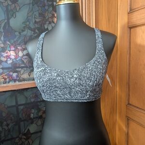 Lululemon Black and Gray Sports Bra